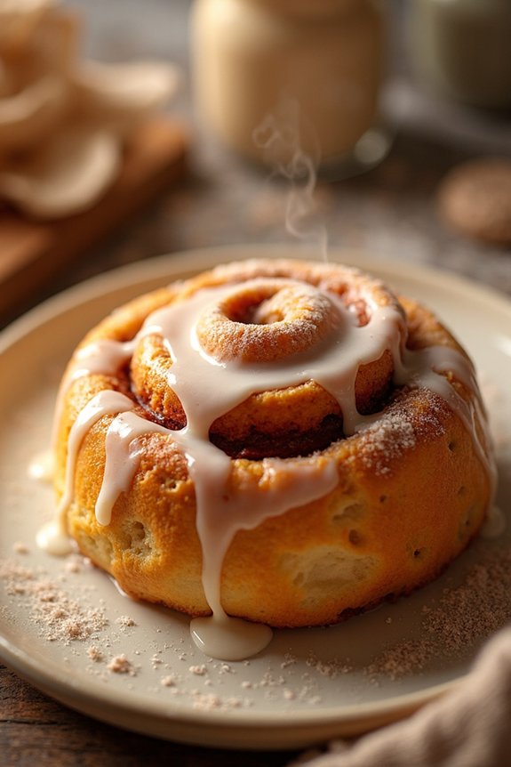 cinnamon rolls with apricots