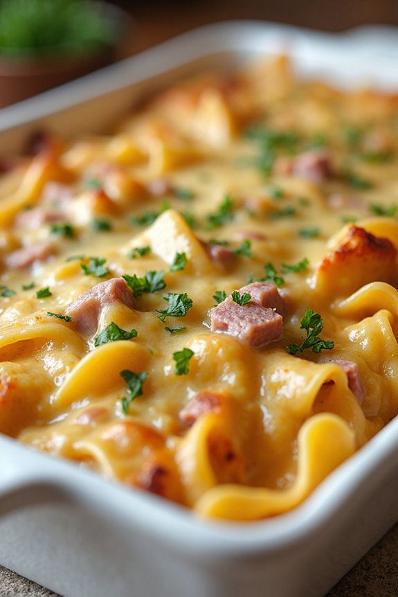 corned beef noodle casserole recipe