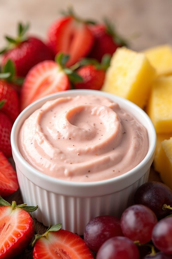 easy creamy fruit dip