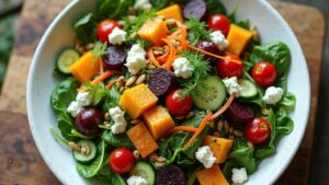 fresh vegetable salad recipe