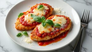 healthy chicken parmesan recipe