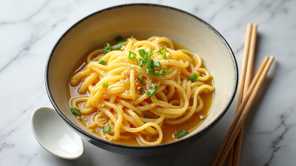 joyful ginger garlic noodles recipe