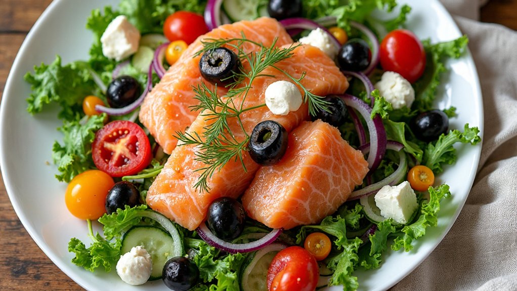 mediterranean salmon salad recipe