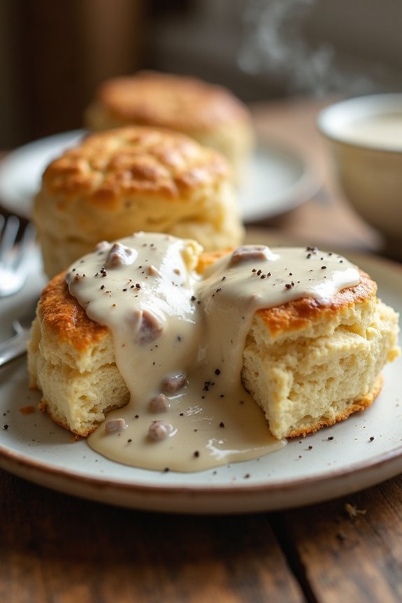 sausage biscuit breakfast casserole