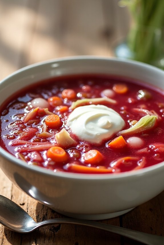 tomato cabbage borscht recipe