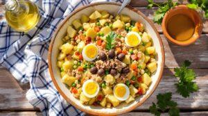 andalucian spanish potato salad
