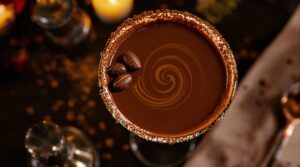 chocolate cocktail for romance