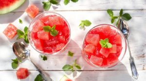 cool beverages and desserts