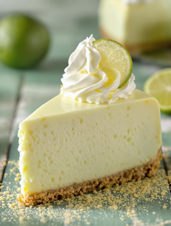 tangy cheesecake with berry topping